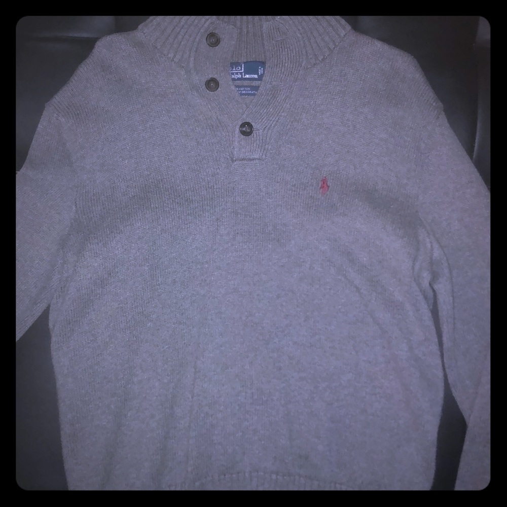 Ralph Lauren Three Button Shawl